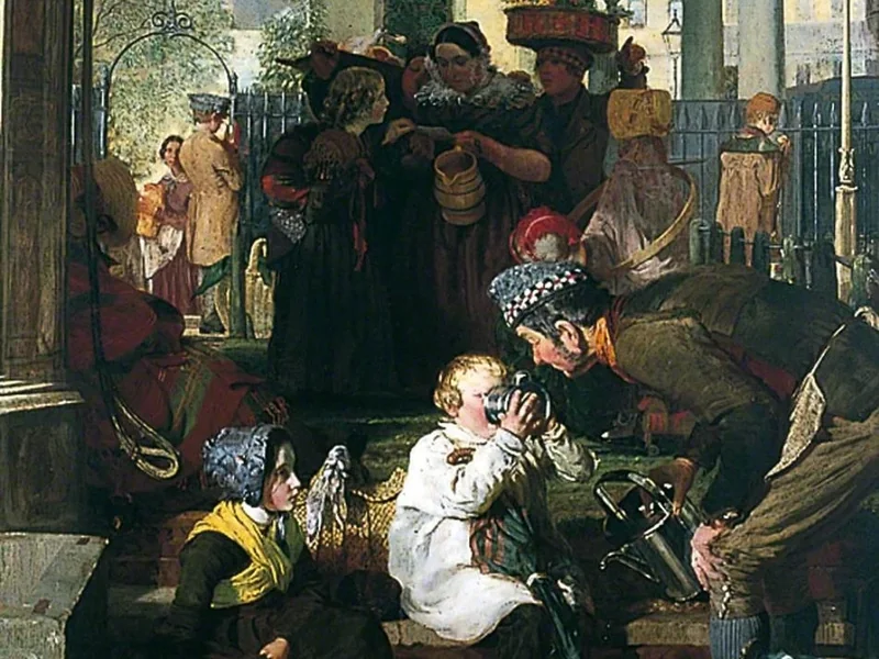 1812-Robert Hannah - Rinfrescare gli stanchi - York Art Gallery